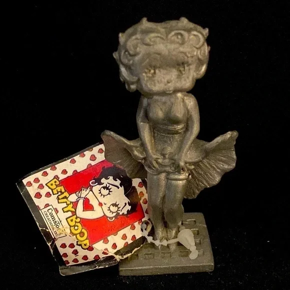 Betty Boop Miniature Pewter figure vintage Betty Boop  as Marilyn Monroe - Picture 2 of 12